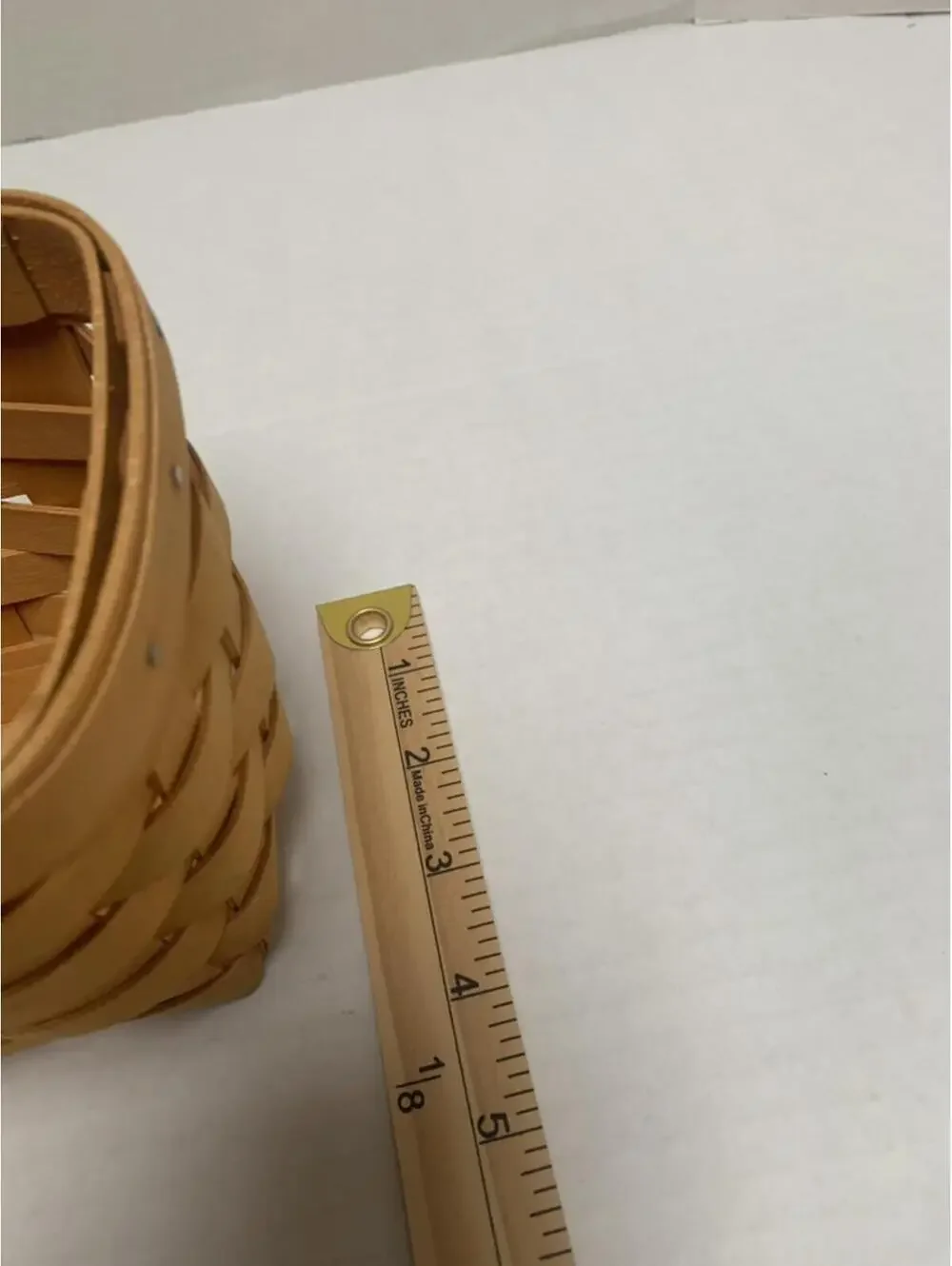 Vintage Longaberger Hanging Mail Basket Made in 2000